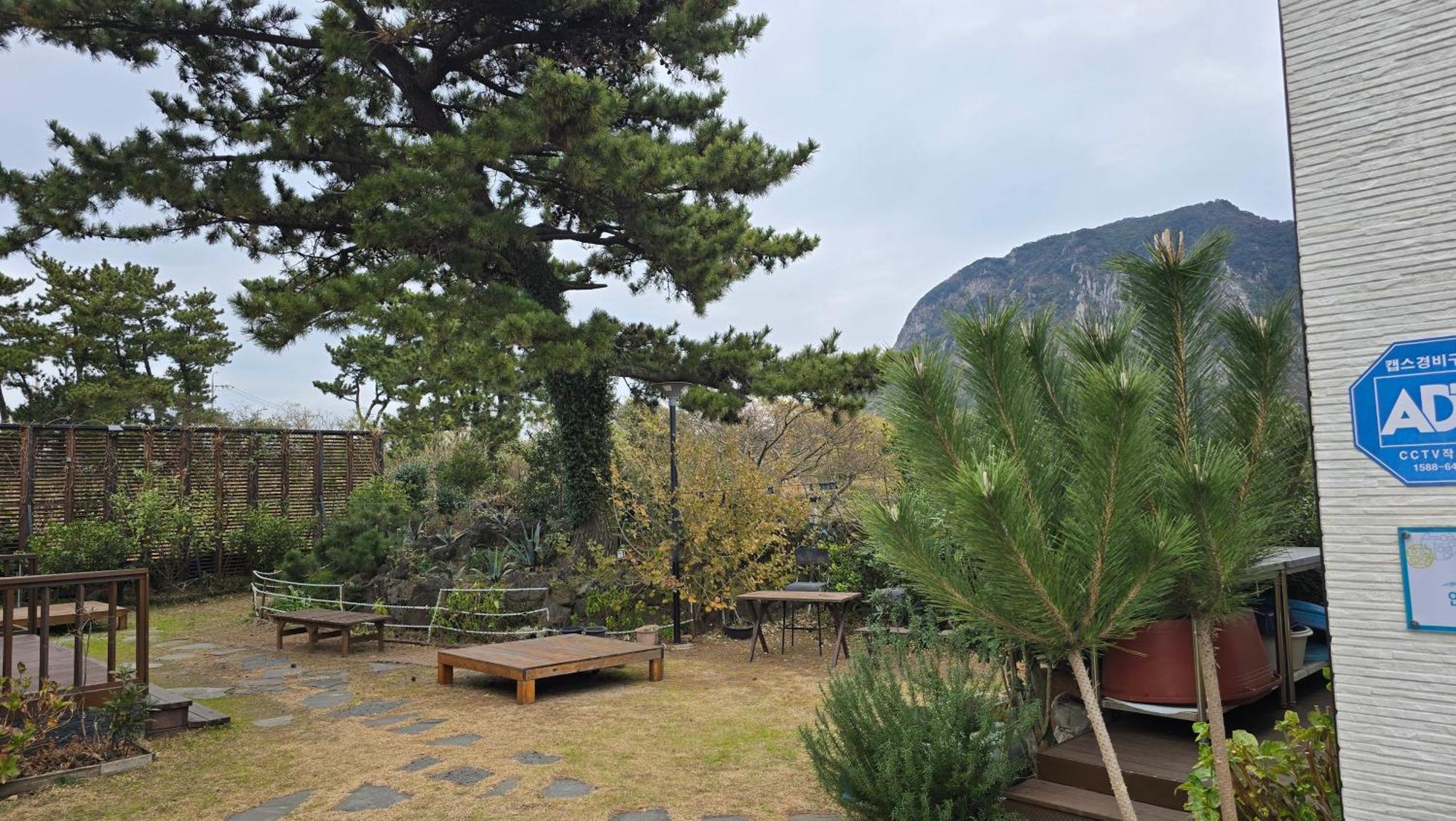 Wind Jeju Cafe & Pension Szogüpho Kültér fotó